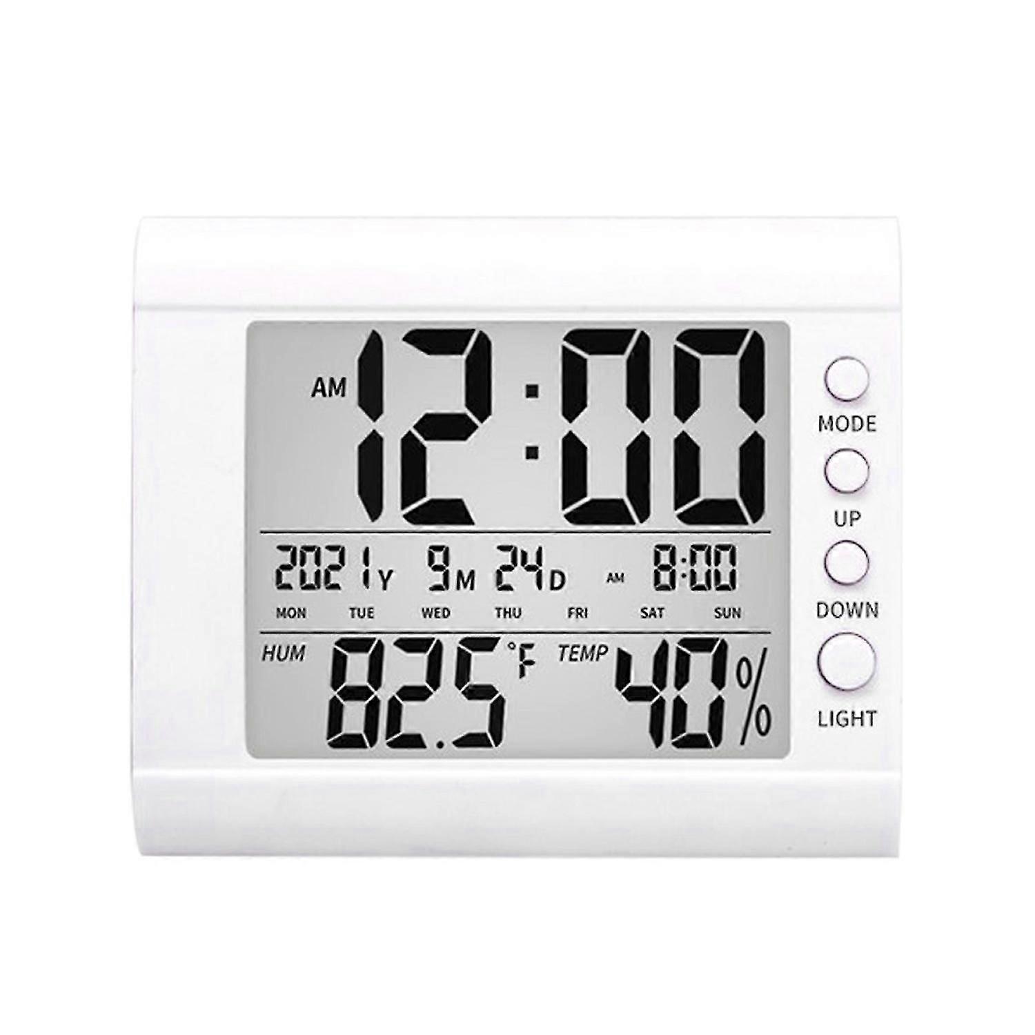 Alarm Clock Large Screen High Precision Date Display Real-Time Response Backlight Design Temperature