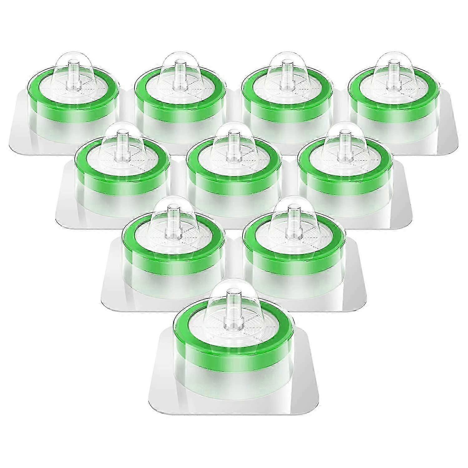 مرشح حقنة معقمة Pes 10 حزمة ، حجم المسام 0.22um ، قطر الغشاء 33 مم ، ترشيح ماء