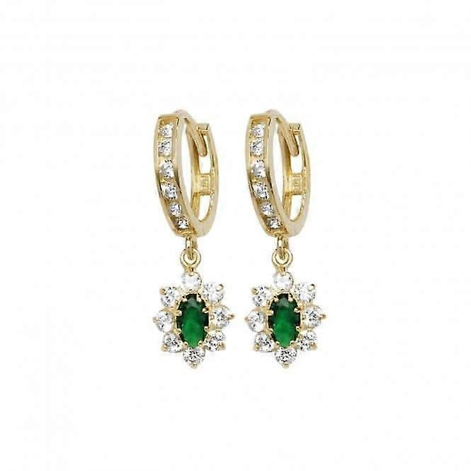 9ct Gold Drop Earrings ER1146E