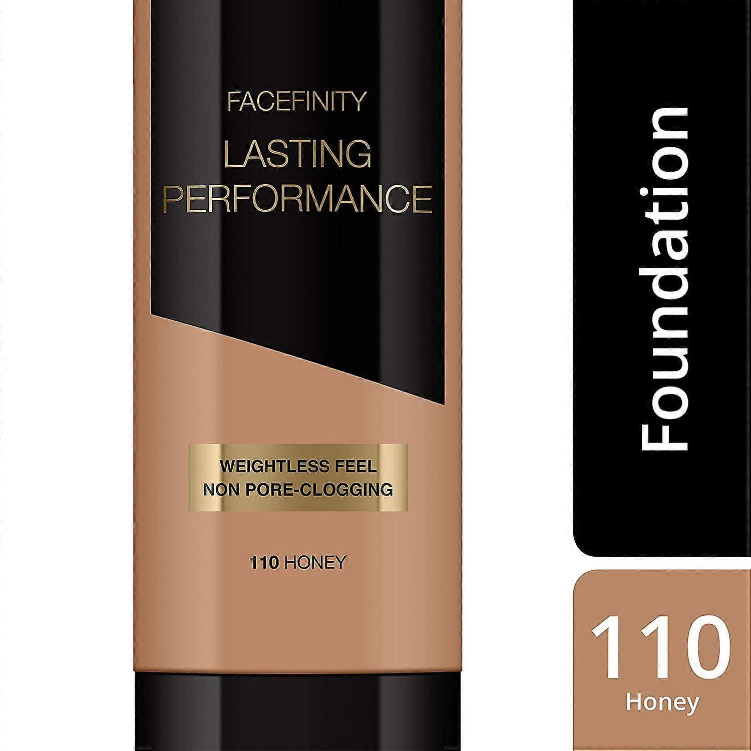 3 x Max Factor Lasting Performance Weightless Feel Foundation 110 Honey
