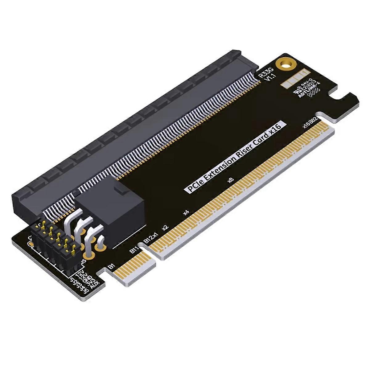 High Speed PCI Express 5.0 16X Riser Extended Card
