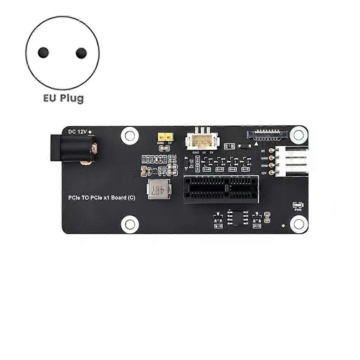 For Raspberry Pi 5 Expansion Board, for PCI Express X1 X4 X8 X16(US)