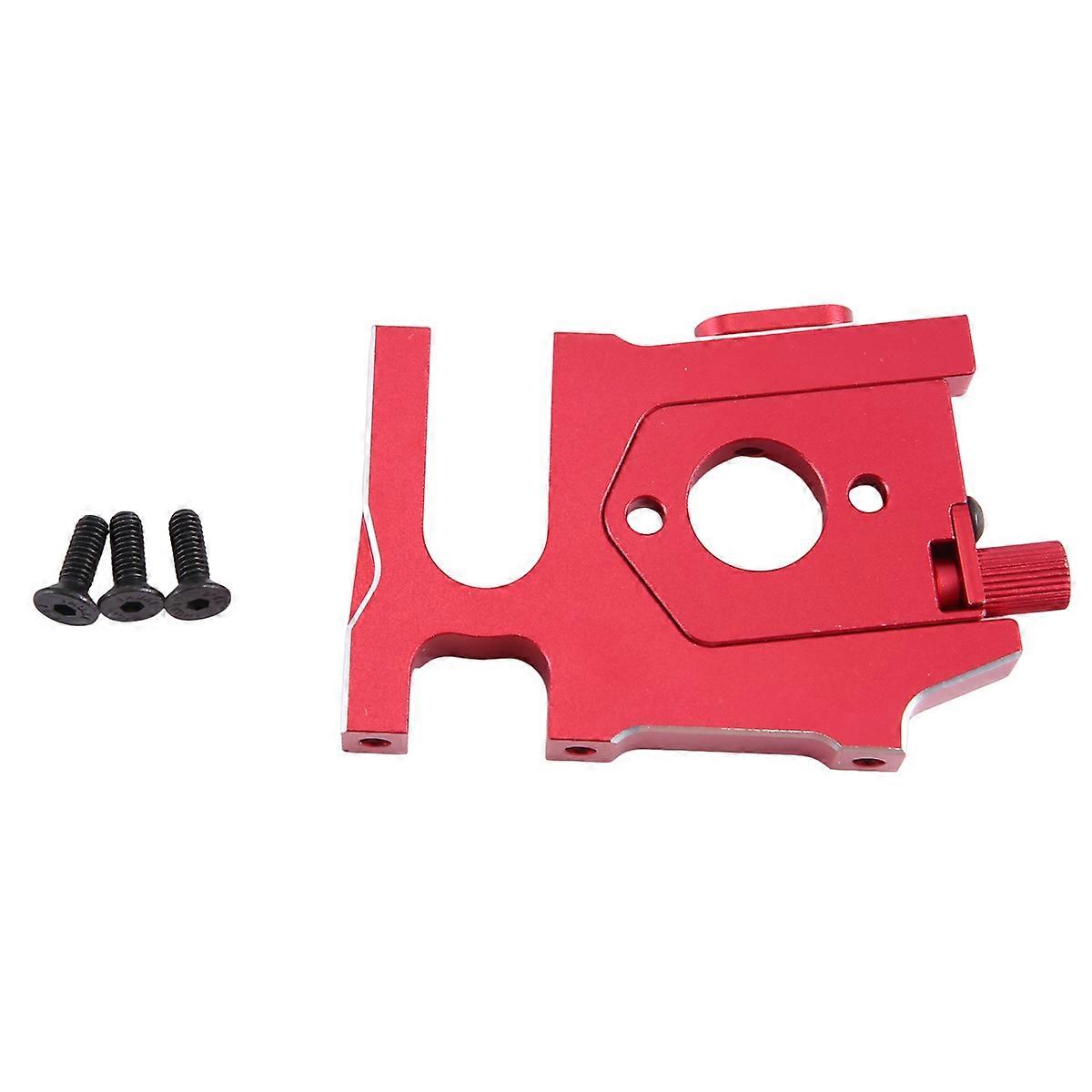 Metal Sliding Motor Mount for RC Car Red