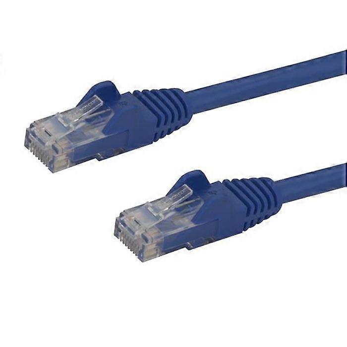 STARTECH 10m Hookless Cat6 Gigabit UTP Network Cable - M/M - Blue
