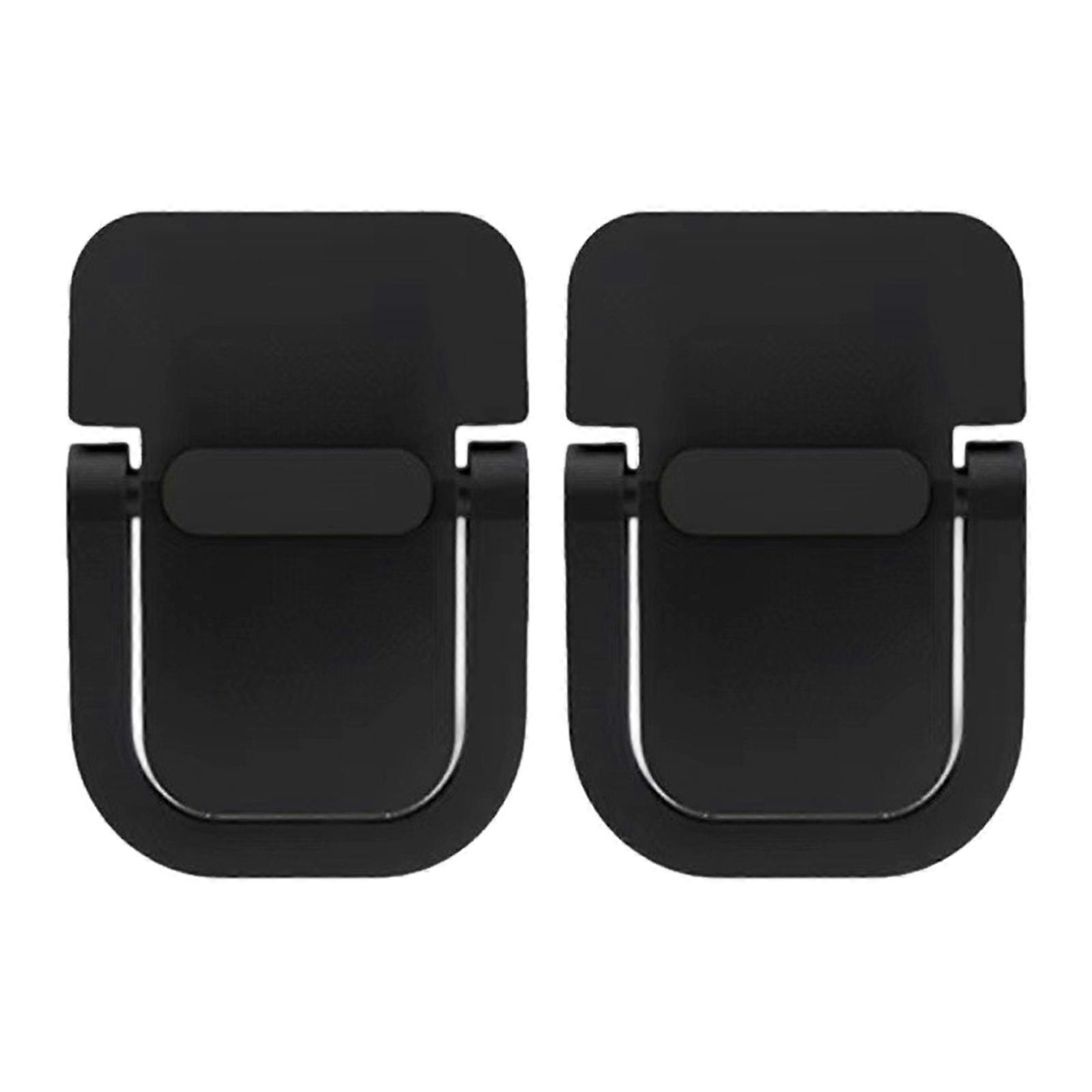 Mini soporte de plástico para computadora portátil de 2 piezas, soporte de teclado invisible autoadhesivo plegable, soporte de teclado para computadora de escritorio, teclado ergonómico para computadora portátil / computadora
