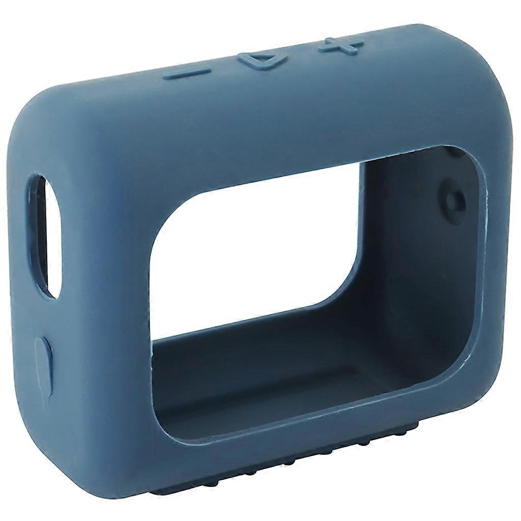 Travel Speaker Storage Box Multi-functional Travel Protective for Case Cover for GO 3 GO3 Speaker Travelling Camping Midnight blue