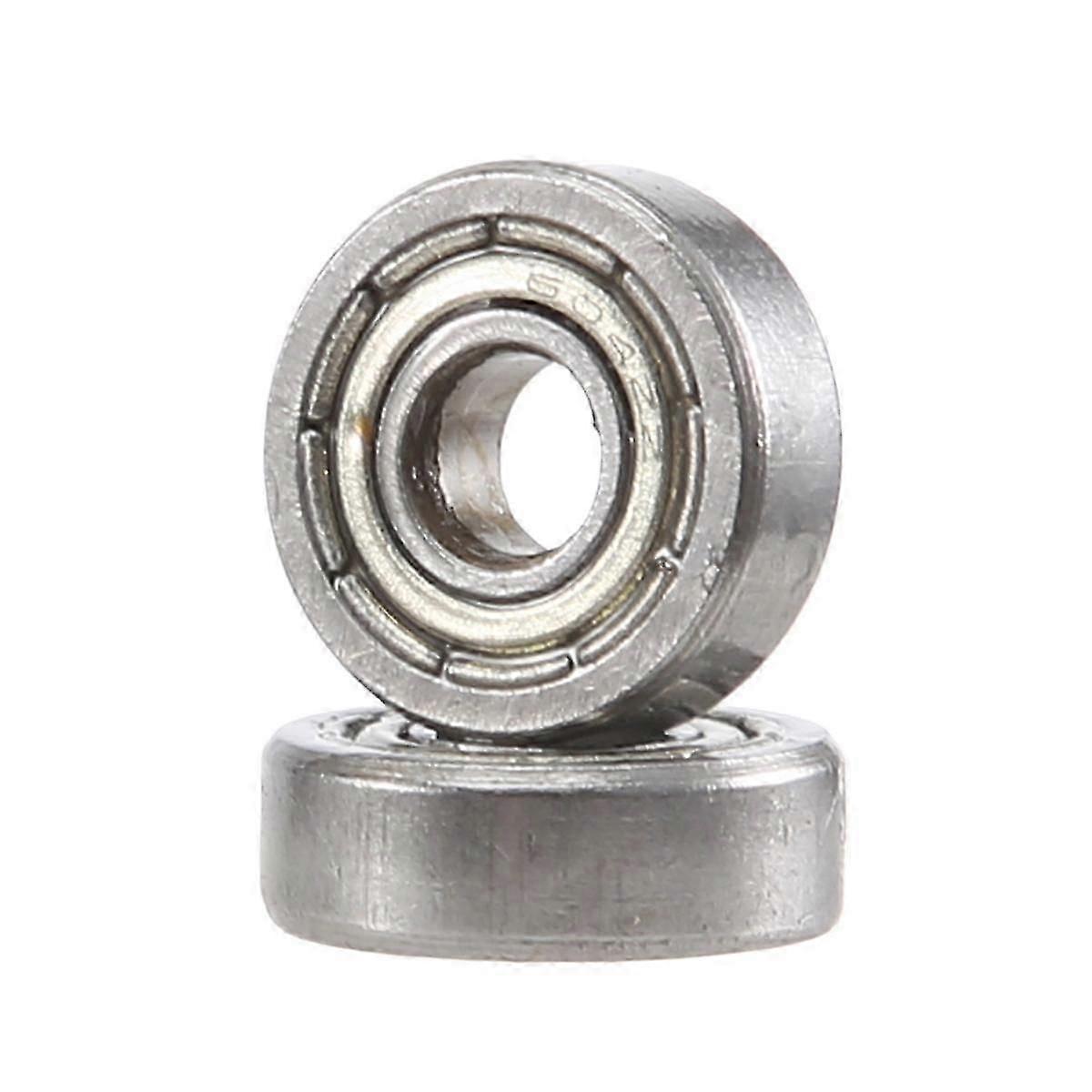 10pcs Miniature Sealed Metal Shielded Metric Radial Ball Bearing Model: 604 ZZ 4x12x4MM
