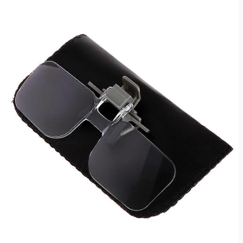 Clamping Magnifying Glass with Pouch for Reading or Viewing Coins/Stamps for Ideal Crafts and Map Reading Other