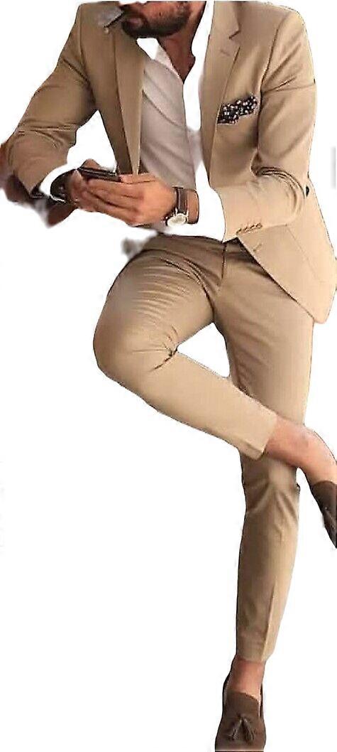 Stylish Formalwear Men's 2 Piece Suit Set