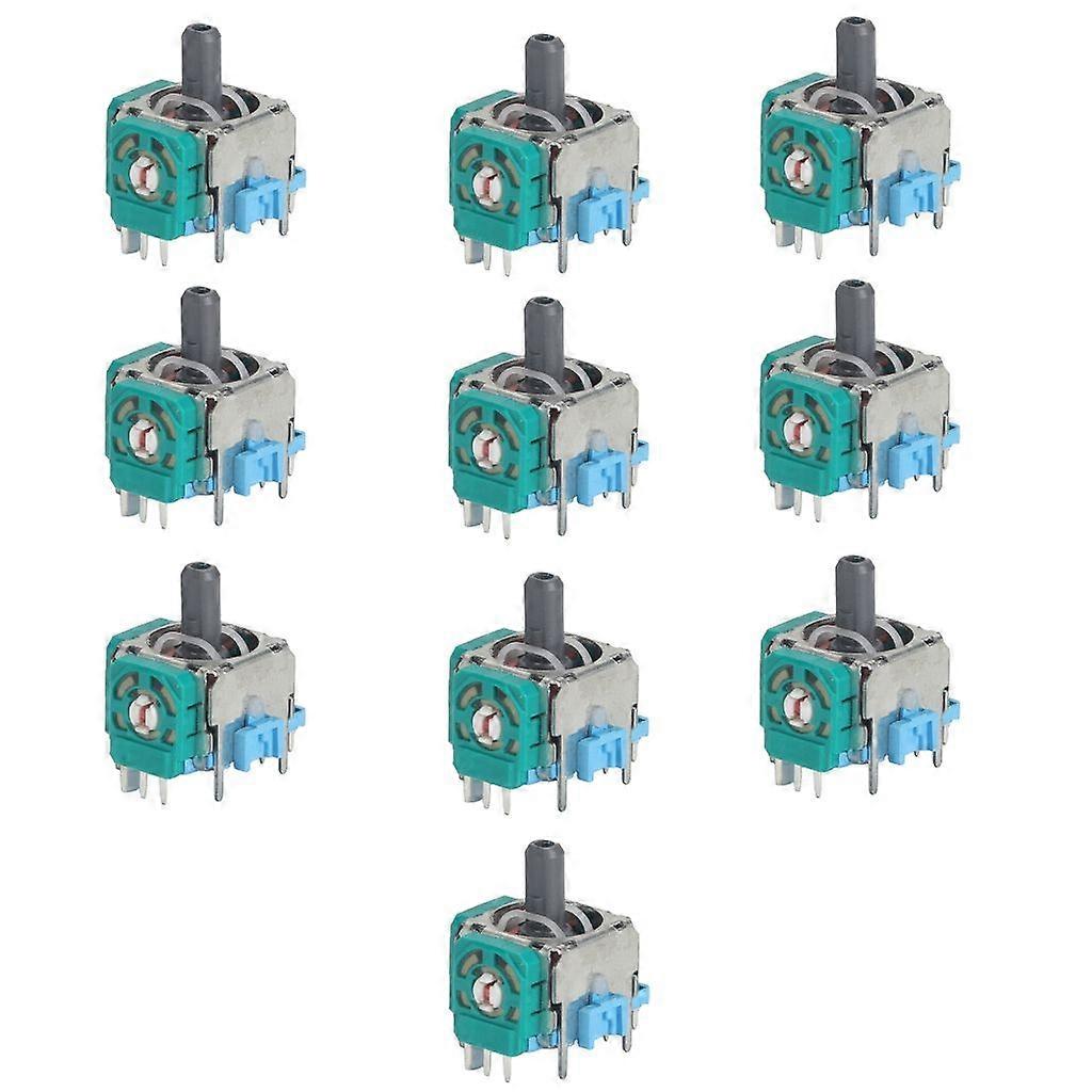 10-Pieces/set 3D Analog Sensor Modules Replacement Controller Joysticks for P5