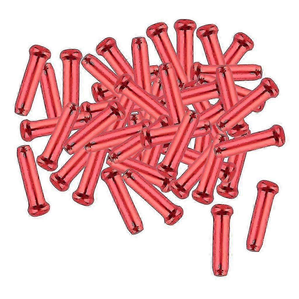 50pcs Aluminum Alloy Bicycle Inner Wire End Caps