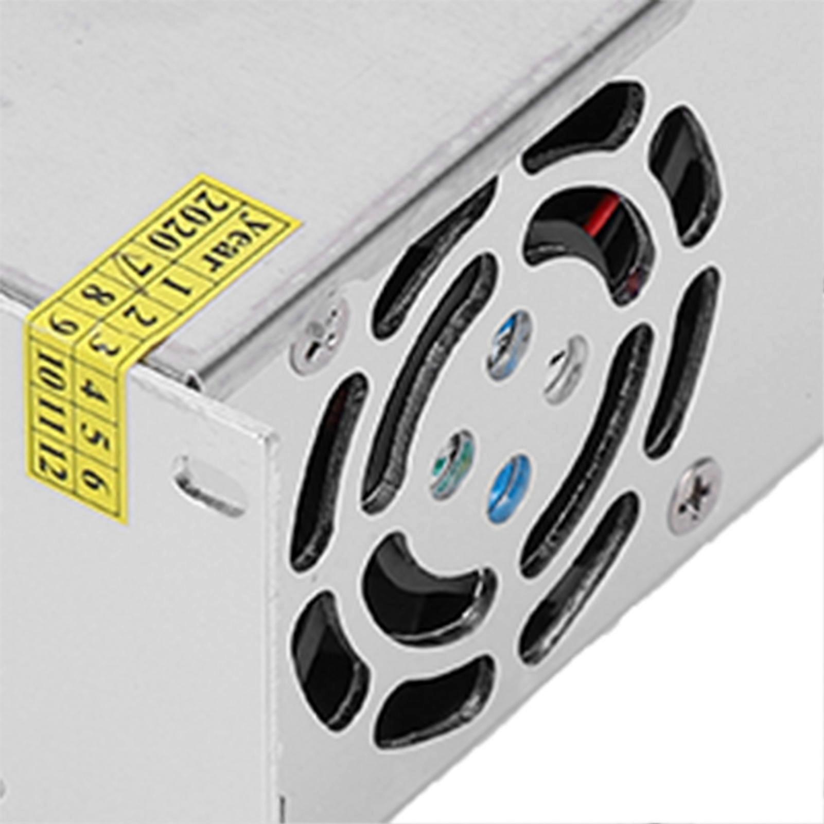 DC24V Aluminum Alloy Switching Power Supply Adapter LED Strip Light for 3D Printer (S-1000-24 (24V 41.6A, 1000W) AC170-250V)