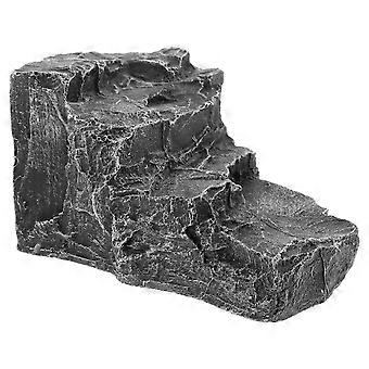 Reptile Basking Platform Aquarium Fish Tank Ornament Reptile Climbing Ramp Decorations
