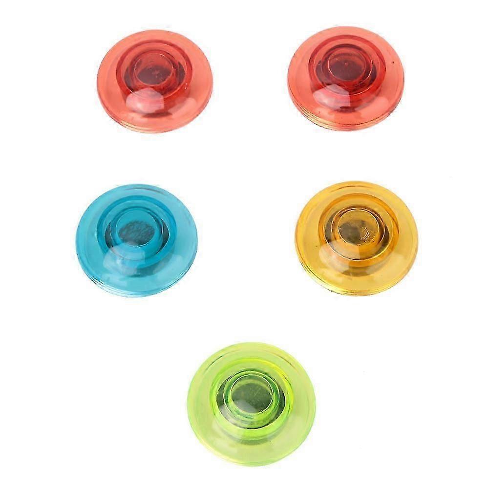 Colorful Circular Plastic Transparent Fridge Whiteboard Magnets Sticker Refrigerator Magnets(#2