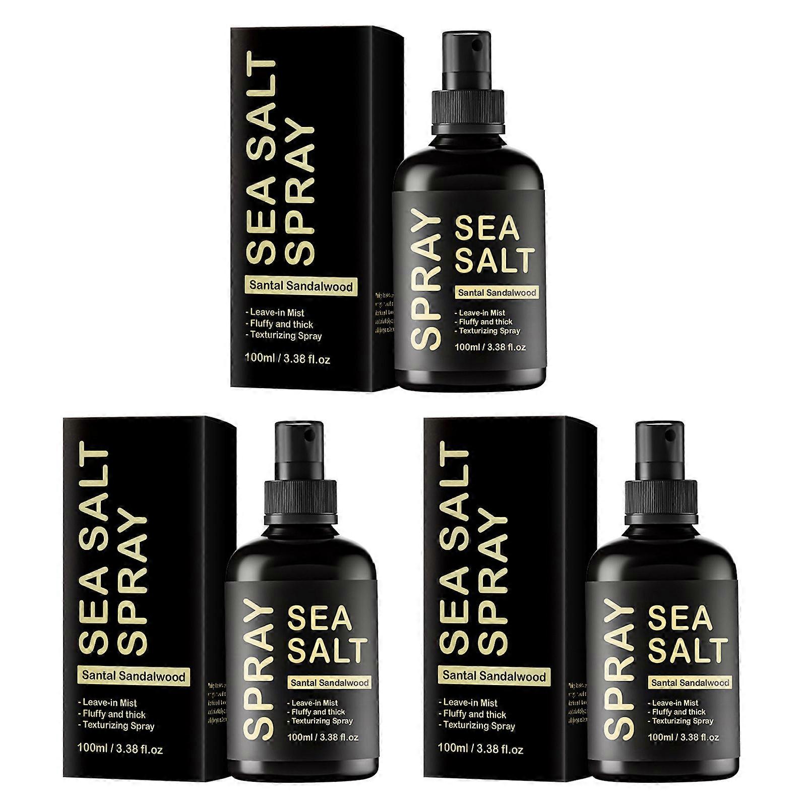 100ml Sea Salt Texture Spray Add Volume Texture Hair Liquid for Women Men