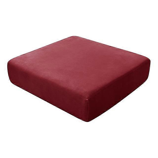 Sofa Seat Cushion Cover Soft Velvet Fabric Furniture Covers For Living Room Home Spandex Stretch Washable Removable Settee Decor