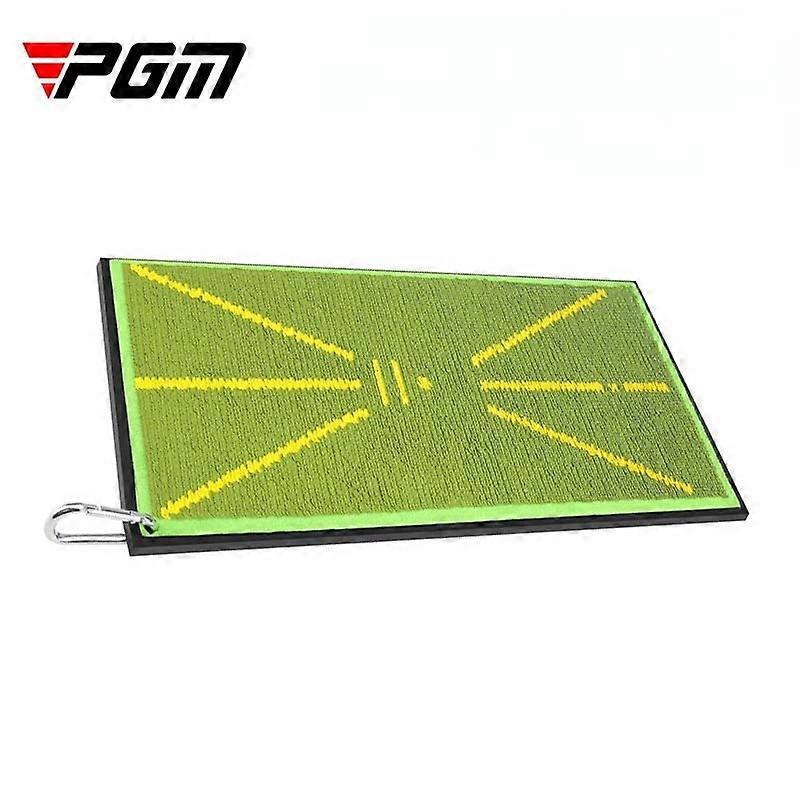 PGM DJD038 Golf Batting Pad Swing Practitioner Beads Training Trace Detection Cushion, Style: Without Balls
