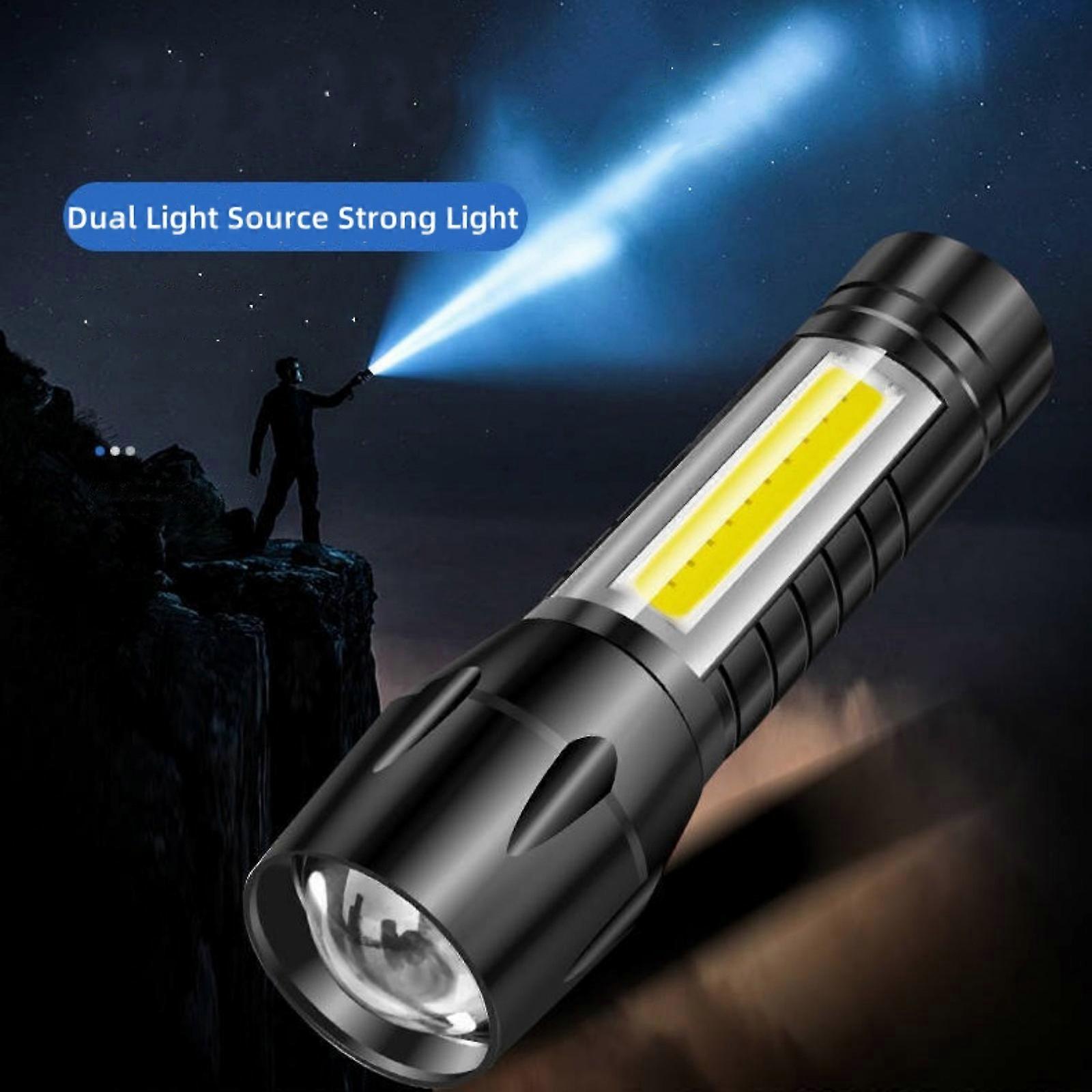 Mini Flashlight LED Outdoor Portable Mini Pen Light Flashlight Handheld Portable Strong Light Flashlight CC