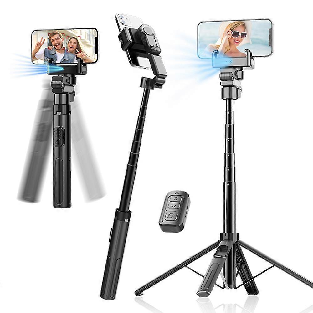 C16 AI Auto Tracking Selfie Stick Smartphone Bluetooth-Compatible Remote Control Shooting Stand