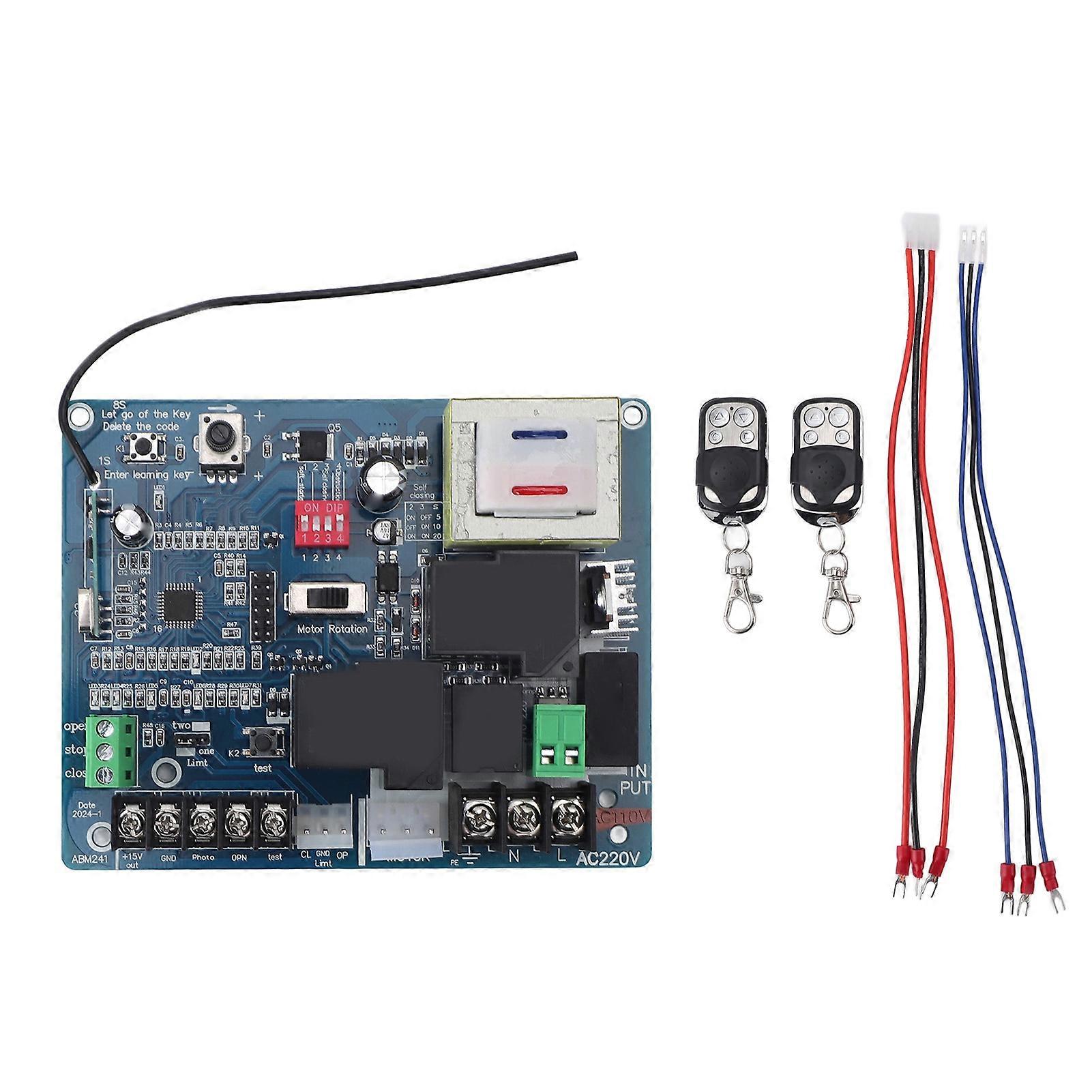 Circuit Openers Universal Sensitive Sliding Gate Motor Main Electronic Control Board for Replacement