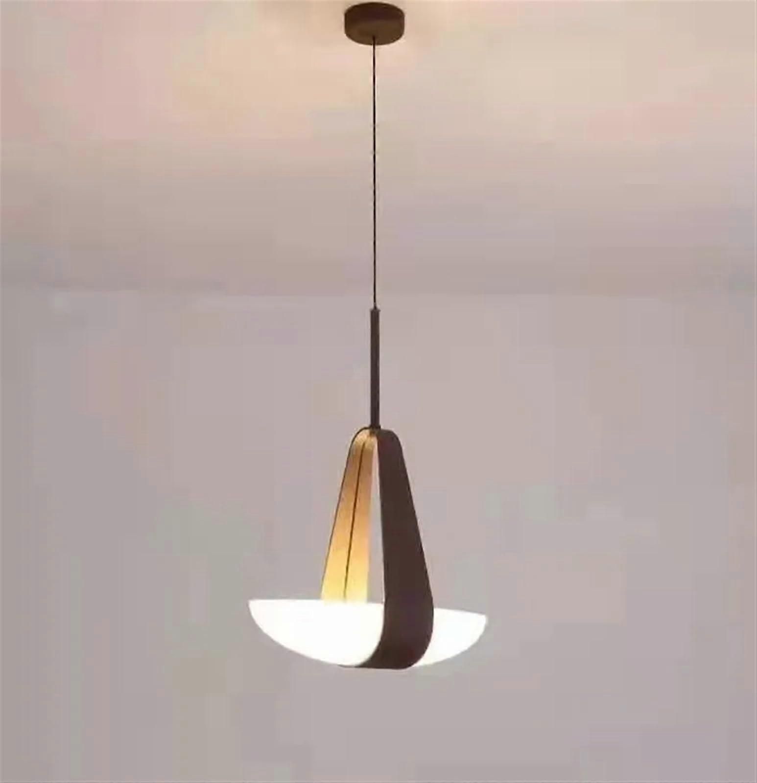 V-intage Chandelier Ceiling Pendant Light Oval Globe Glass in Industrial Style, L370xW130xH300mm, Model HF001