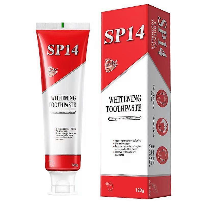SP-14 Ultra Whitening Toothpaste, Add High Activity Probiotics for a Brighter Tooth,Fresh Mint Flavor