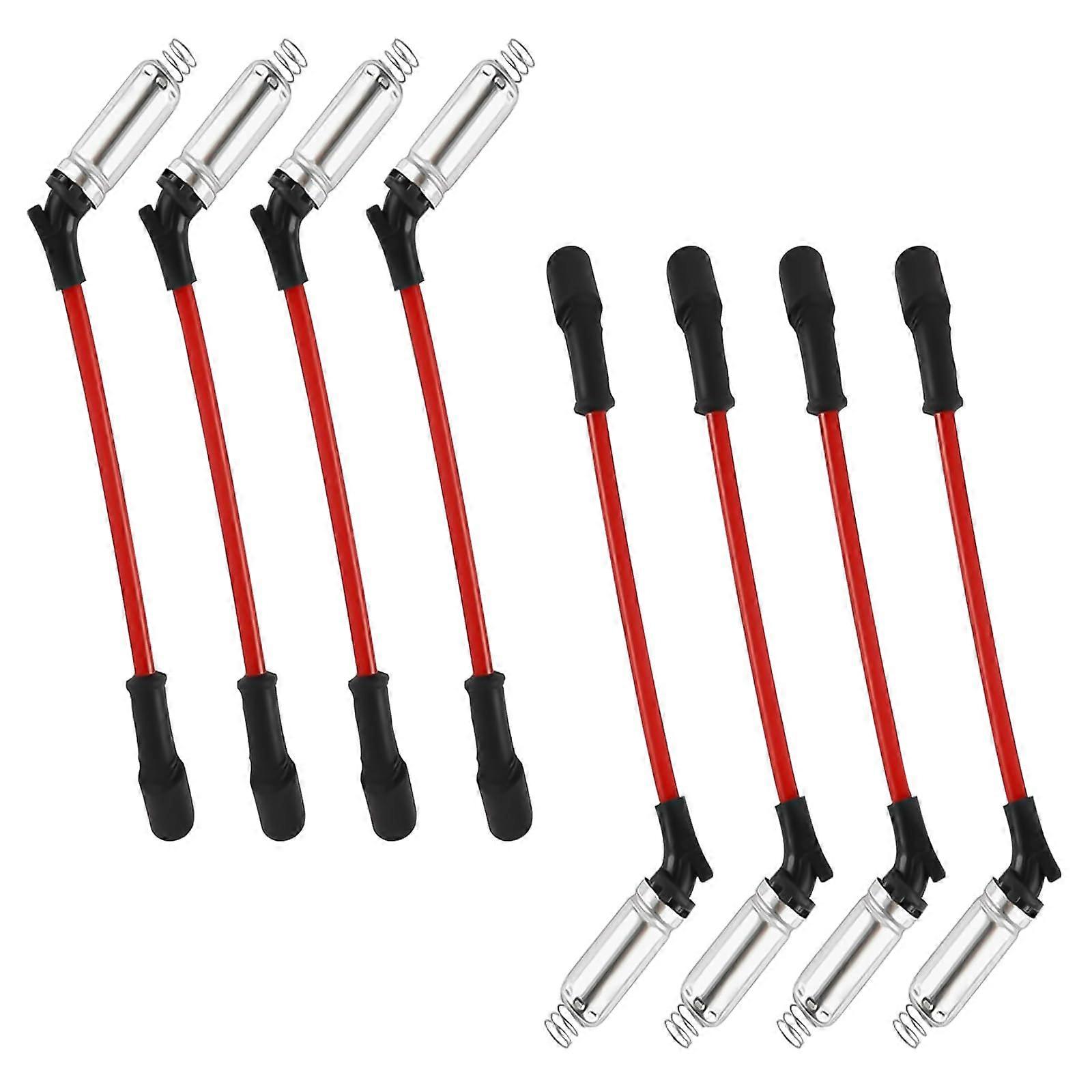 Spark Plug Ignition Wire Set Compatible with Chevrolet Chevy GMC Cadillac 4.8L 6.2L Set of 8