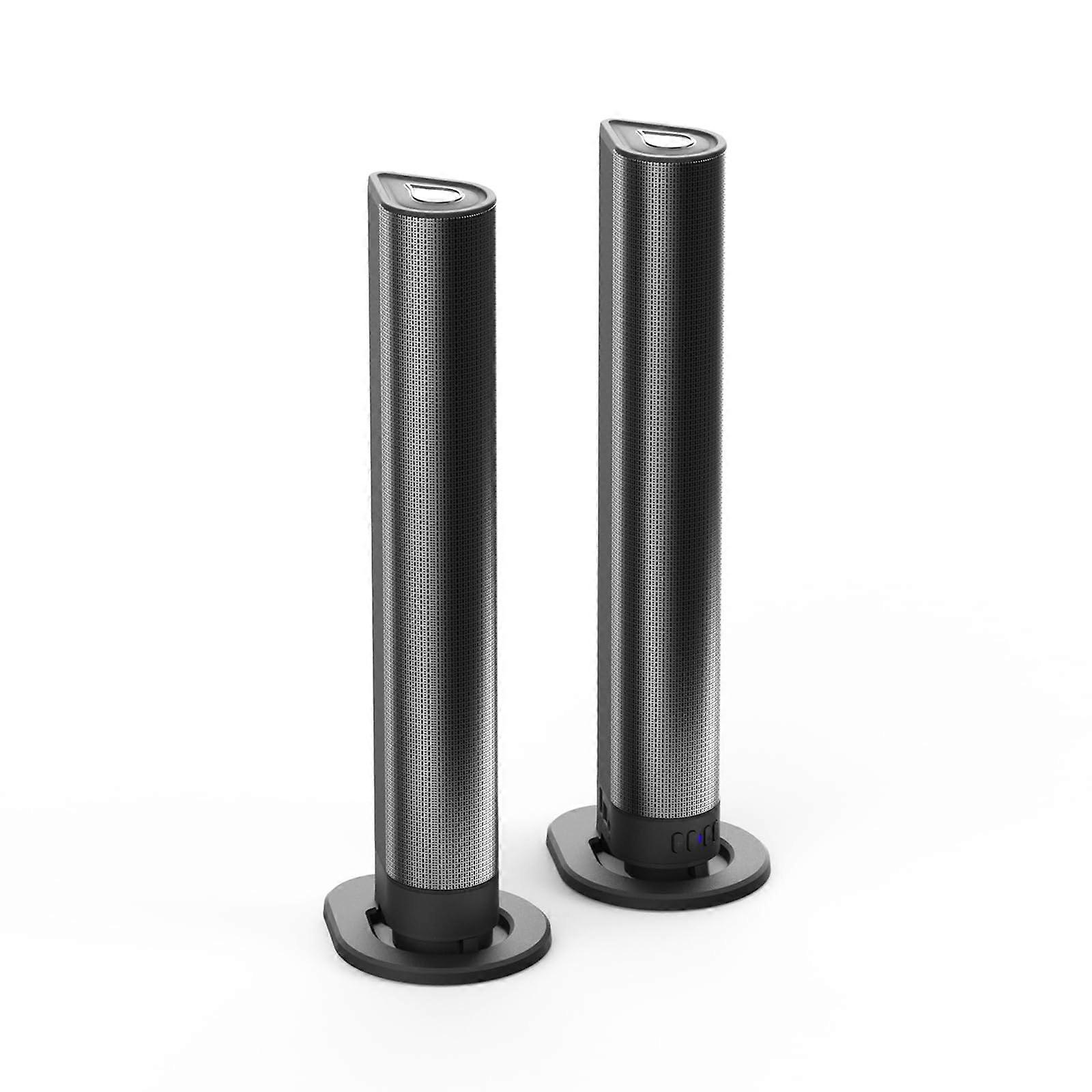 BS-56 TV Computer Bluetooth Speaker, Detachable Sound Bar, 2000mAh Battery, Ultra Loud Stereo for Home Theater