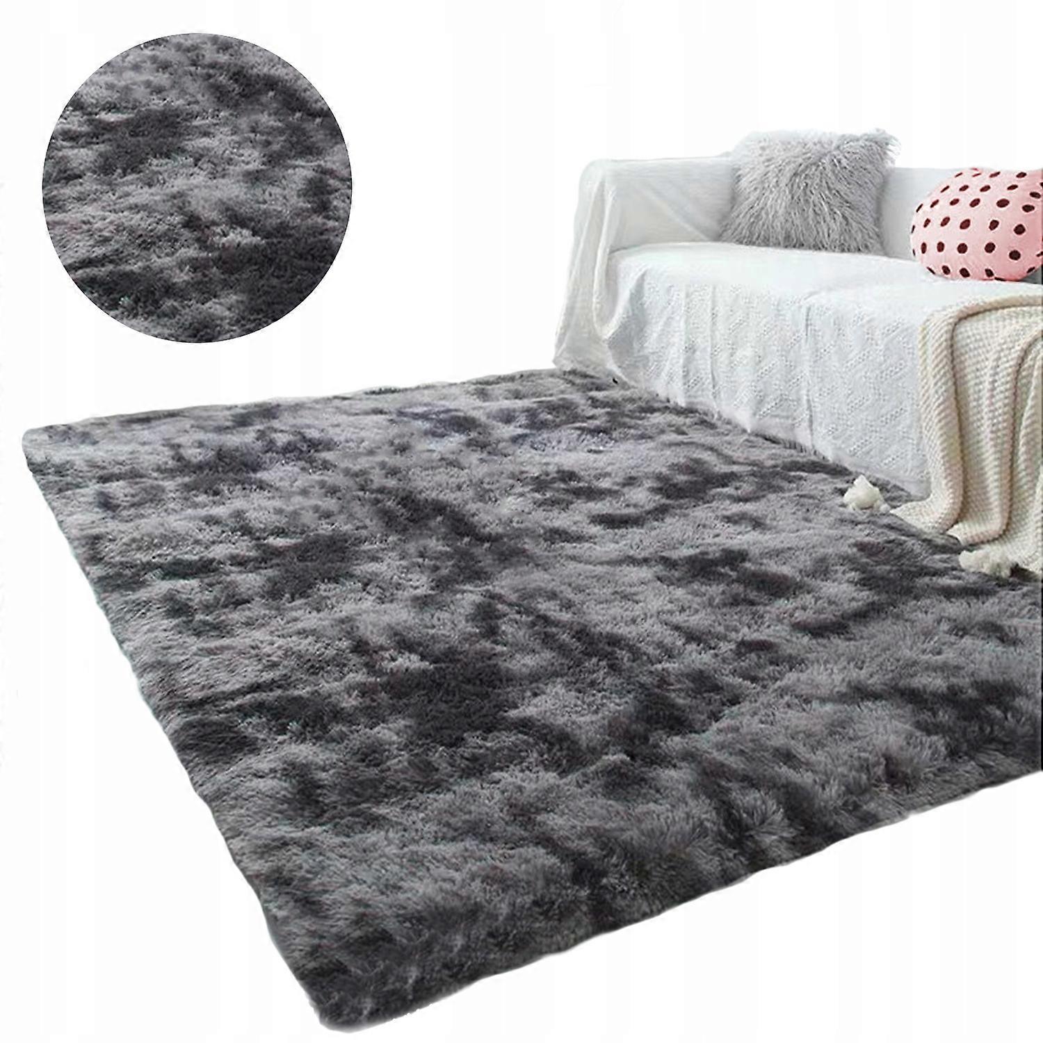 Carpet Dense Soft Furry Plush Hairy Shaggy Ombre 200x300