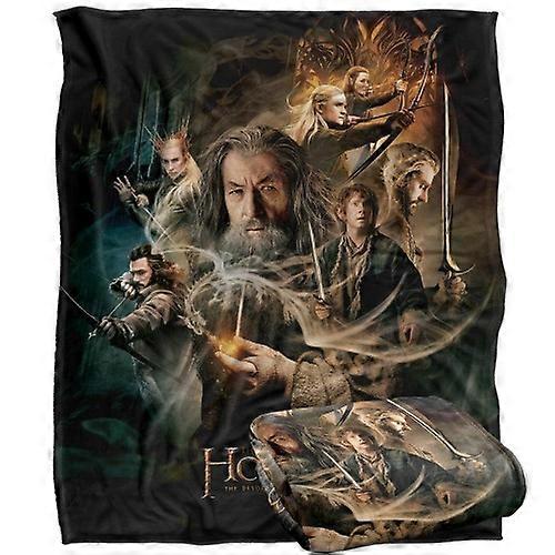The Hobbit: The Desolation of Smaug Movie Poster Blanket