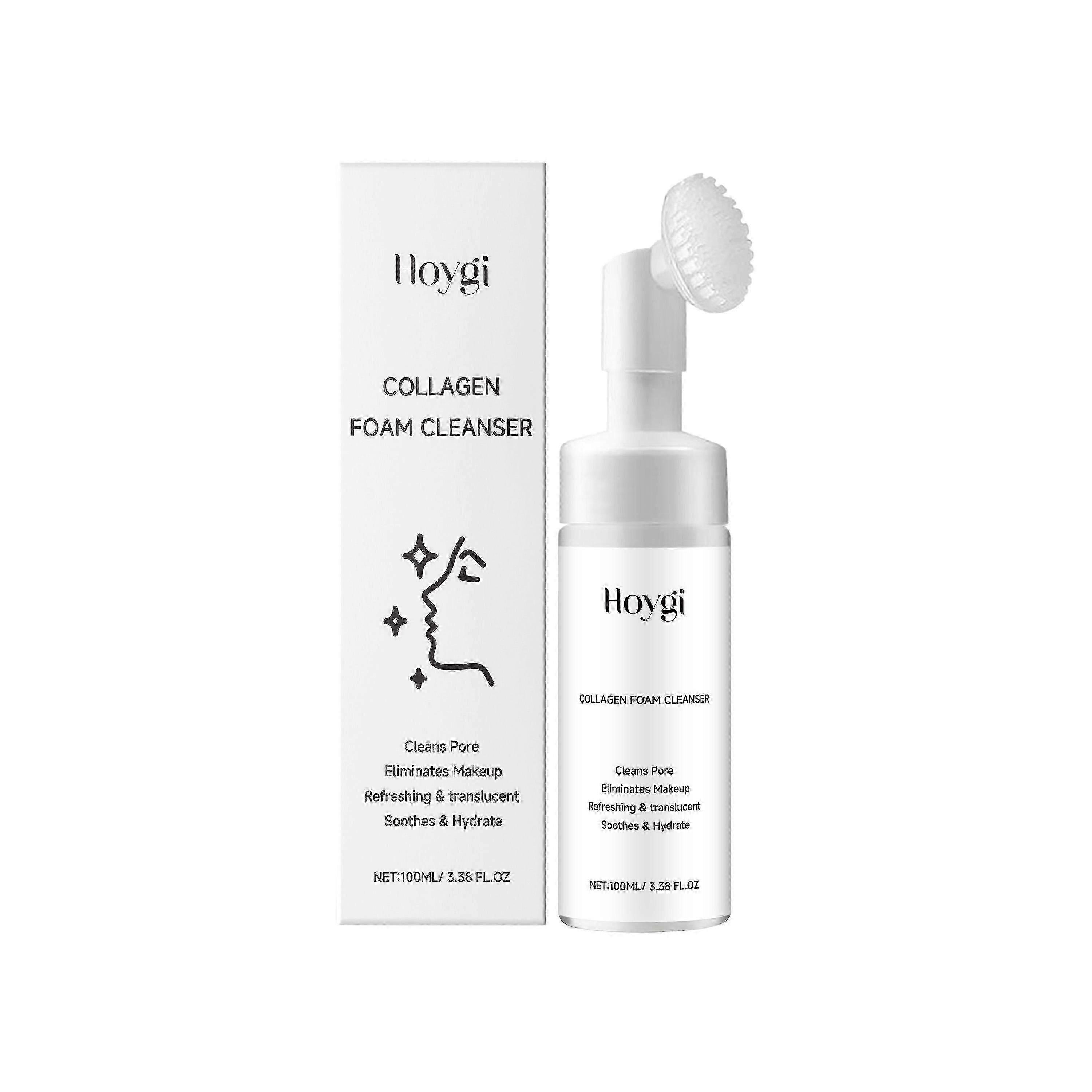 Collagen Cleansing Foam Gently Moisturizes Moisturizing Oil Control Refreshing Cleansing Foam For Facial Skin