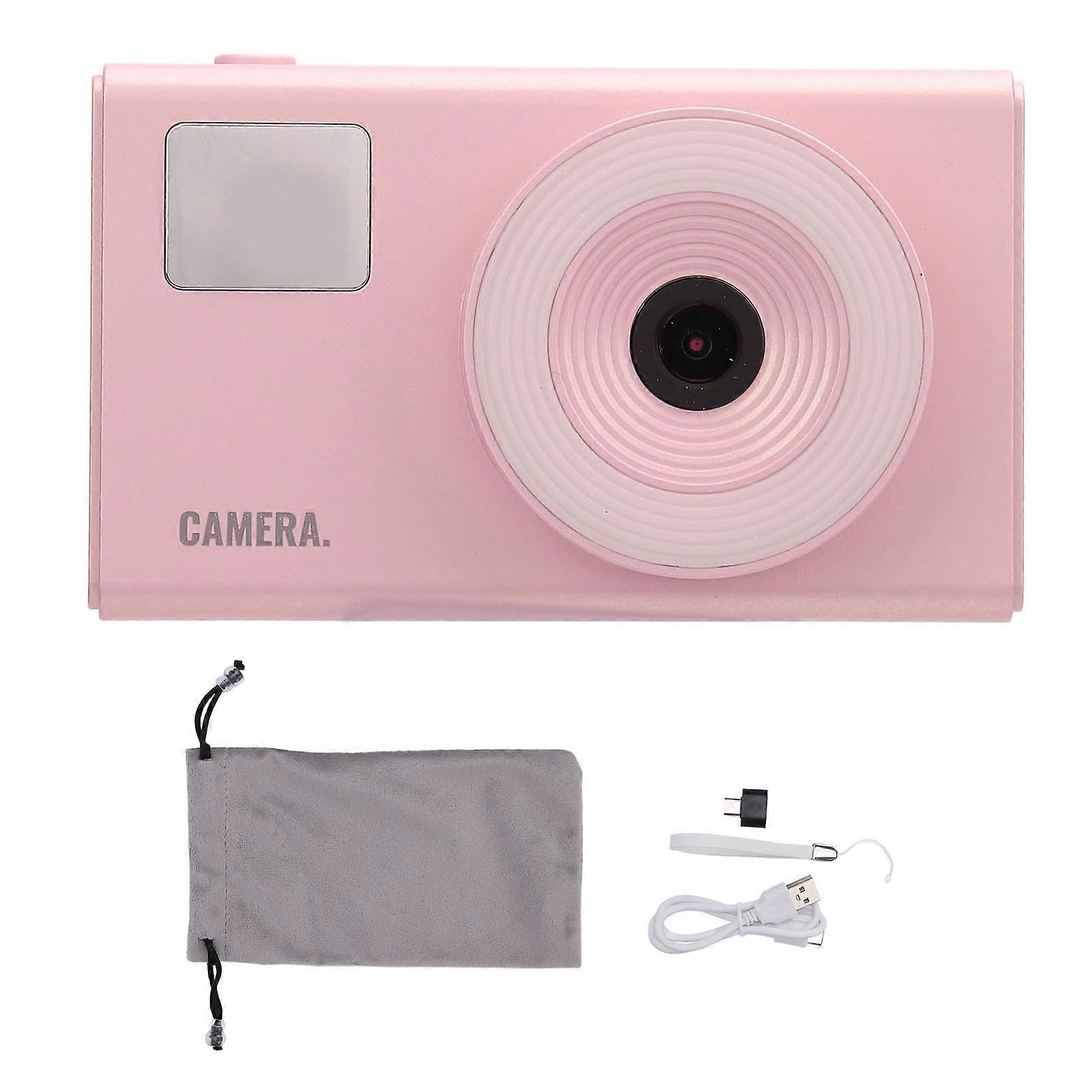 4K 48MP Digital Camera: 16X Zoom, Anti-Shake, 2.4" Screen, Filters, Fast Charging