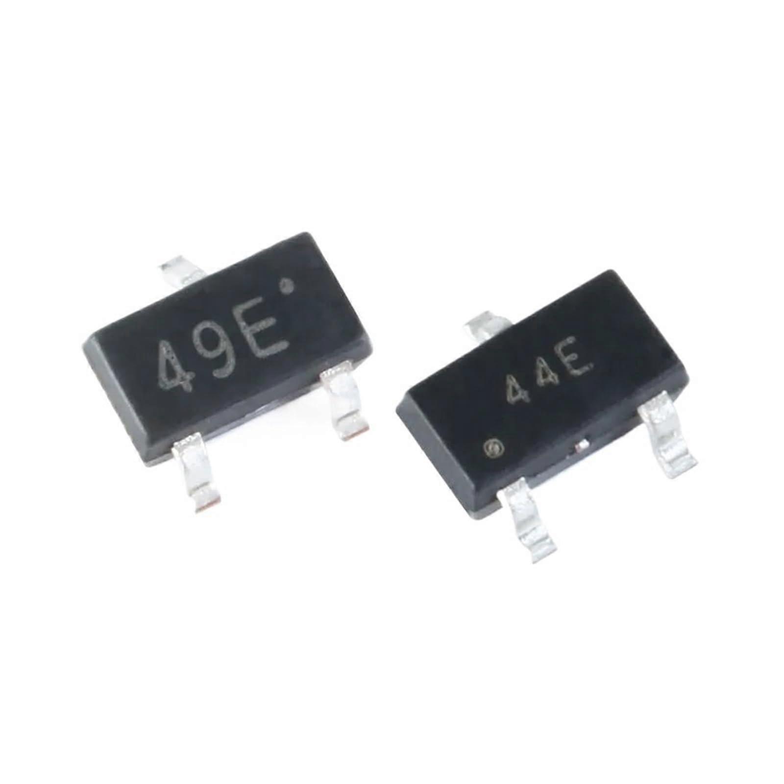 50pcs/10pcs 44E 49E SOT23 SMD Effect Sensor Switch SMD Element Sensor Switch Brushless Electric Motor(10pcs 49E)