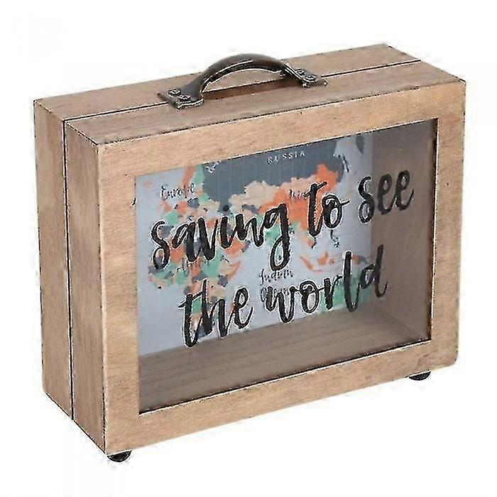 Something Different Saving To See The World Money Box