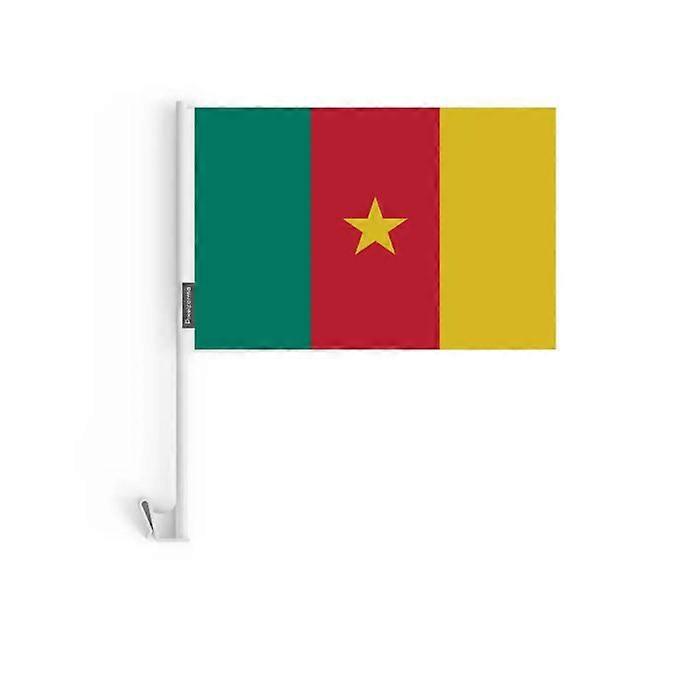 Flag - Multicolored - Cameroon - 10 pieces - 14 x 21 cm - Polyester