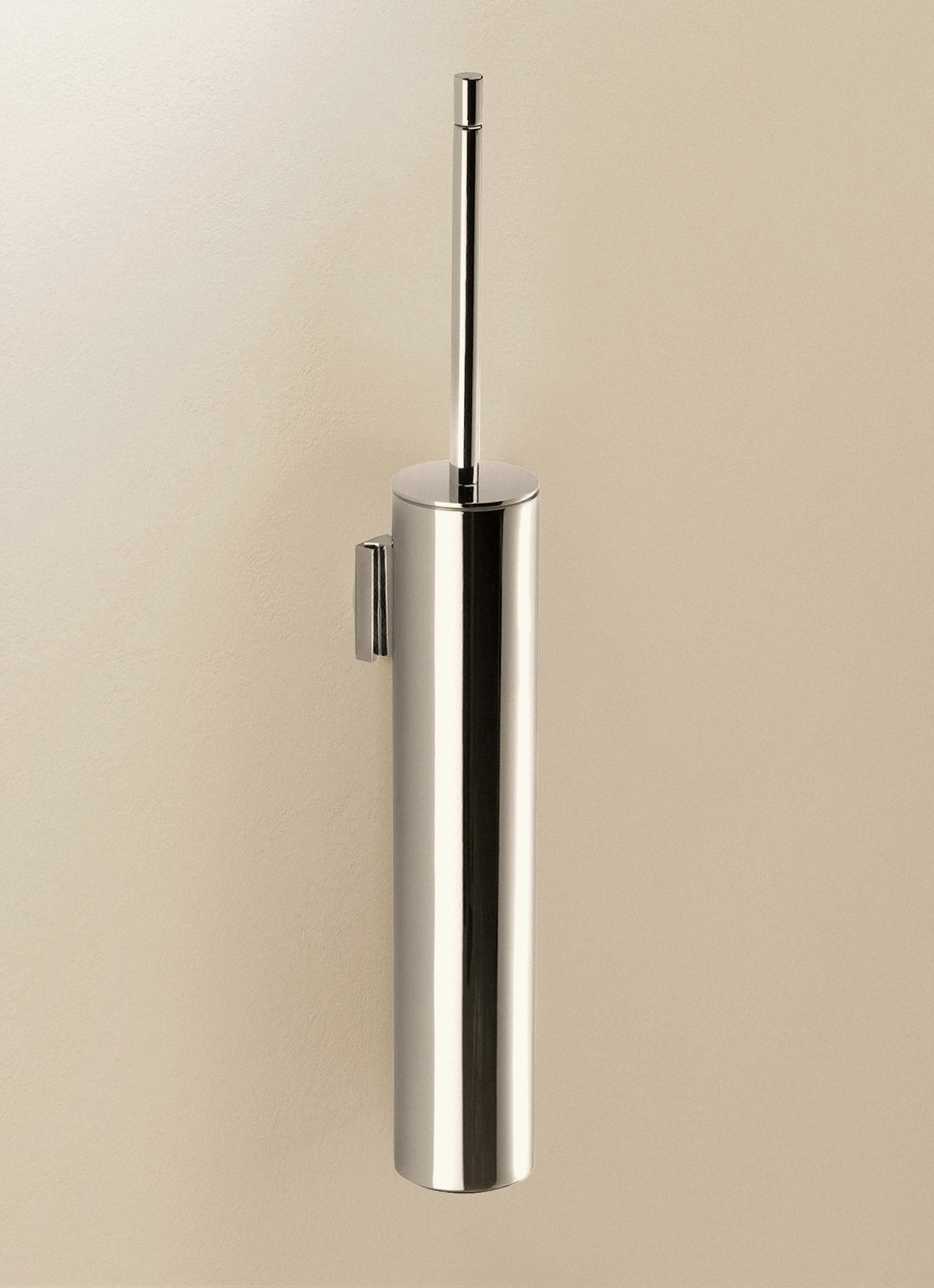 COSMIC Toilet brush & holder, Chrome, MICRA Collection