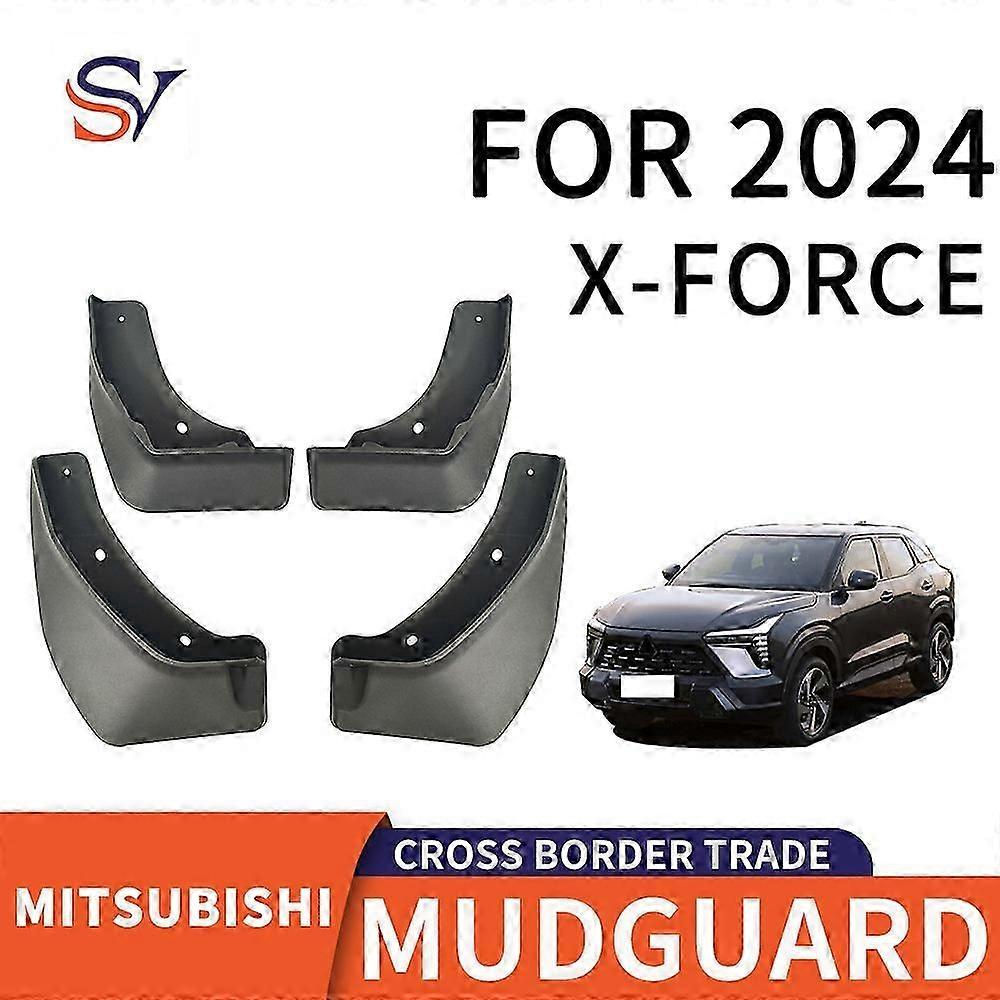 Suitable for 2024 Mitsubishi X-Suitable force Car Tire Pp Soft Rubber Material Fender