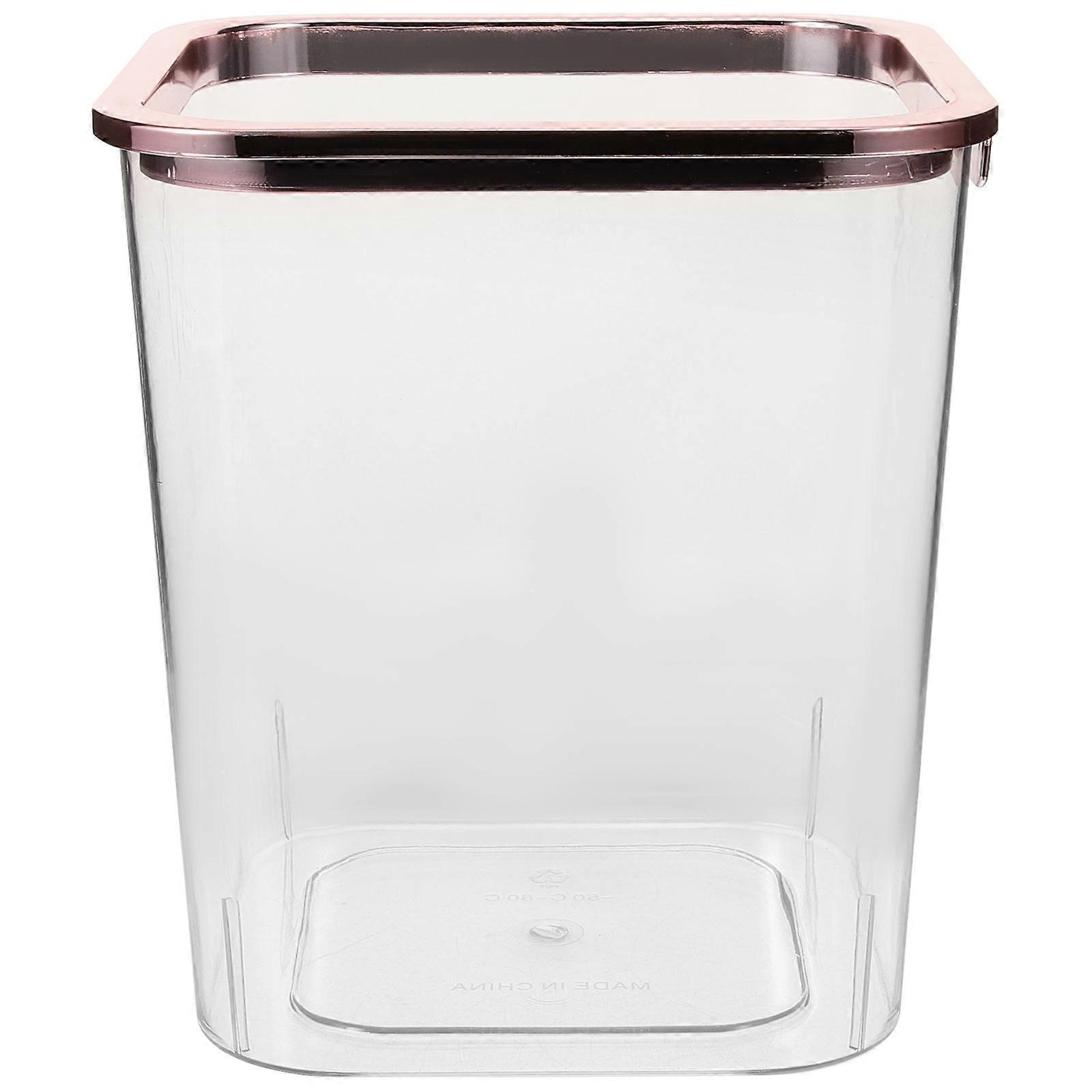 Portable Transparent Pet Trash Can for Home & Office – Large Capacity Clear Wastepaper Bin, Lightweight & Stylish Garbage Container for Bedroom,