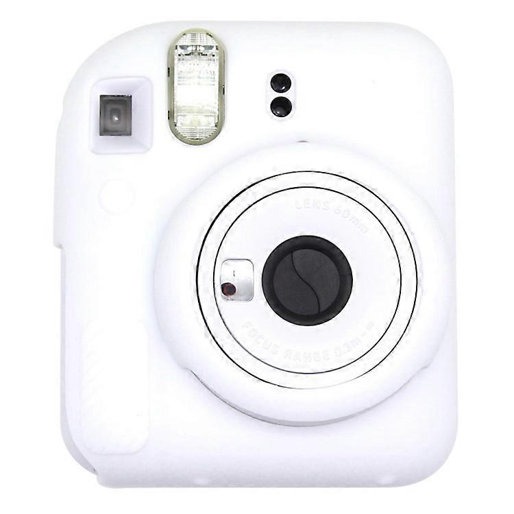 Compatible For Fujifilm Instax Mini 12 Camera Case Litchi Texture Silicone Protective Cover