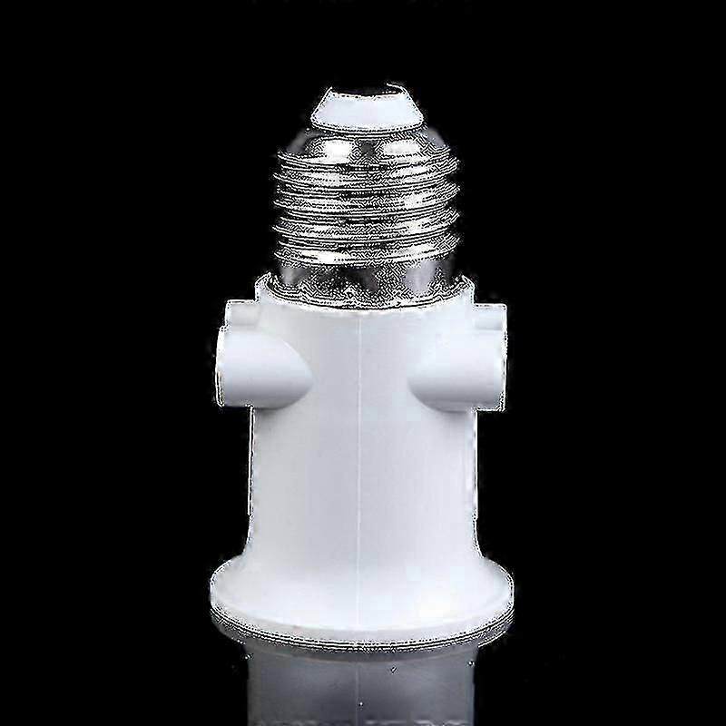 Ac100-240v E27 Bulb Adapter Lamp Holder Base Socket Conversion With Eu Plug