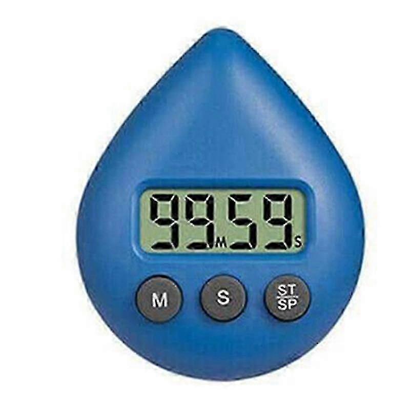 Digital Bathroom Clock Waterproof Shower Clock Timer Temperature Humidity Visual Countdown Timer Wa