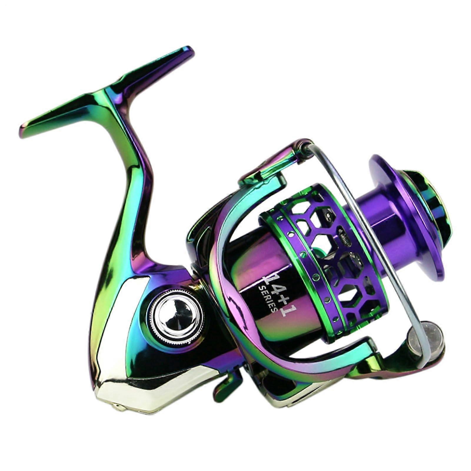 Angelrollen Spin SD2500 Saltwater Baitcasting Spinner With Low-Profile Spool For Coastal Catfish Angling Trout Perch