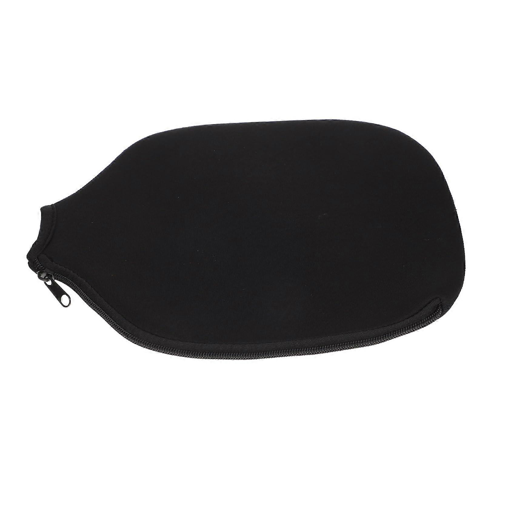 Racket Protector Table Tennis Paddle Case Neoprene Black, Paddle Carry Bag, Racket Bag Cover