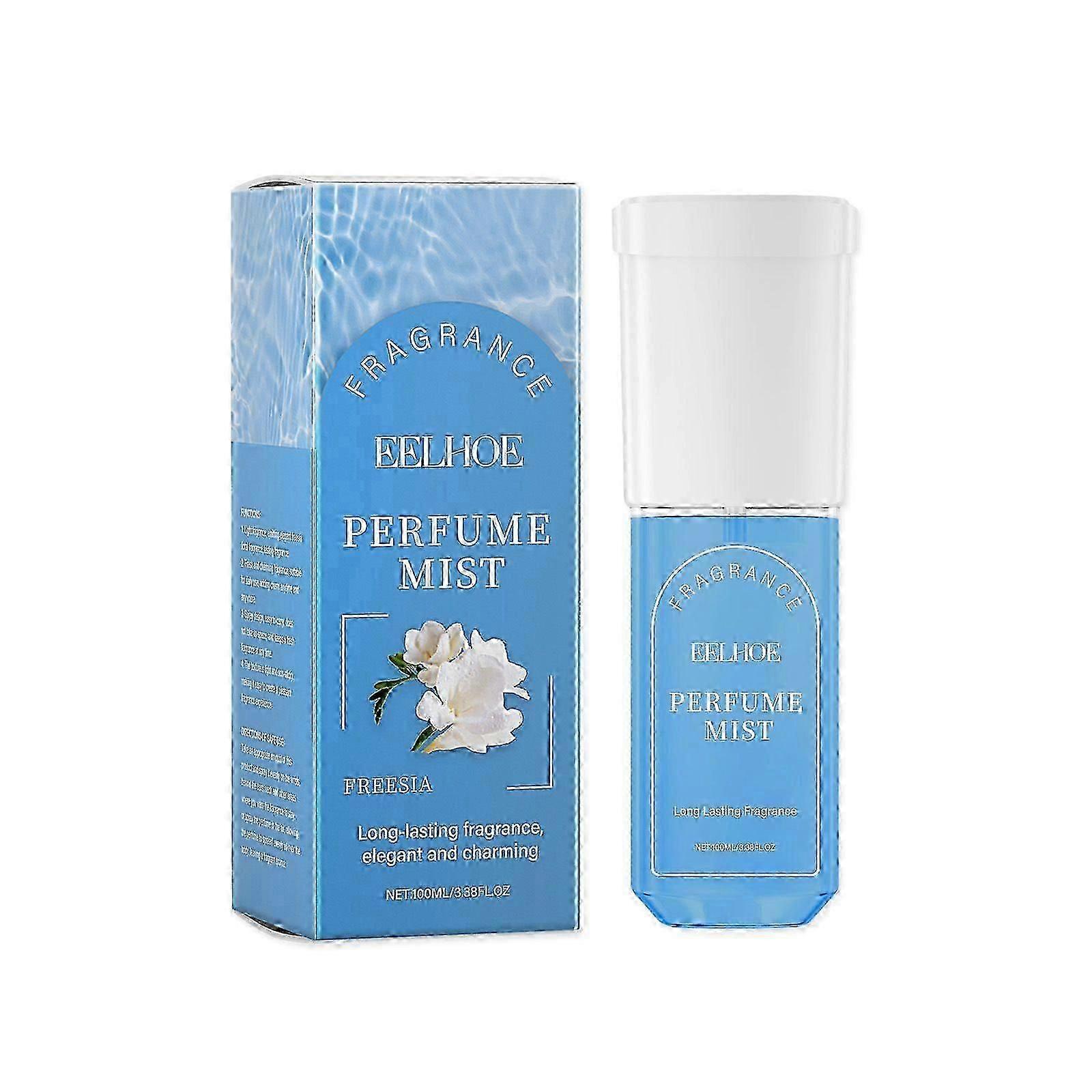 Eelhoe Freesia Body Perfume Spray Natural Fresh Daily Body Behind Ear Elegant Perfume