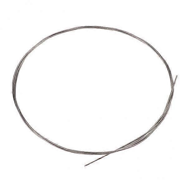 6x acél zongora csere húr hangszer alkatrészek 0,725 mm