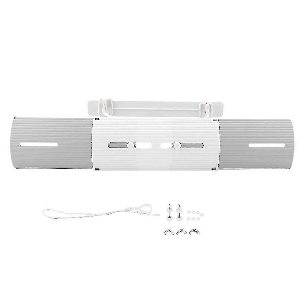 Anti wind Shield Air Conditioning Wind Shield Retractable Windshield Deflector Grey