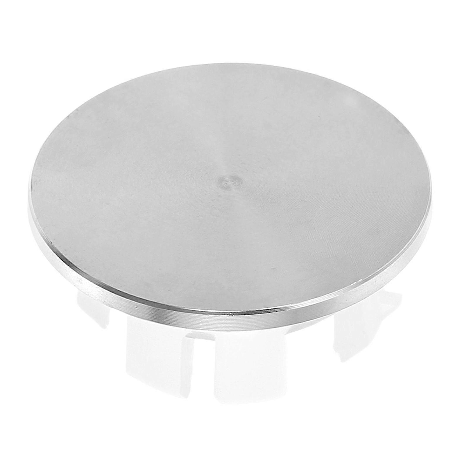 Bathroom Sink Overflow Cap Kitchen Sink Hole Cover Stainless Steel Overflow Ring Decorative Cover for Ceramic Wash Basin Overflow Hole (Stopper Hole C