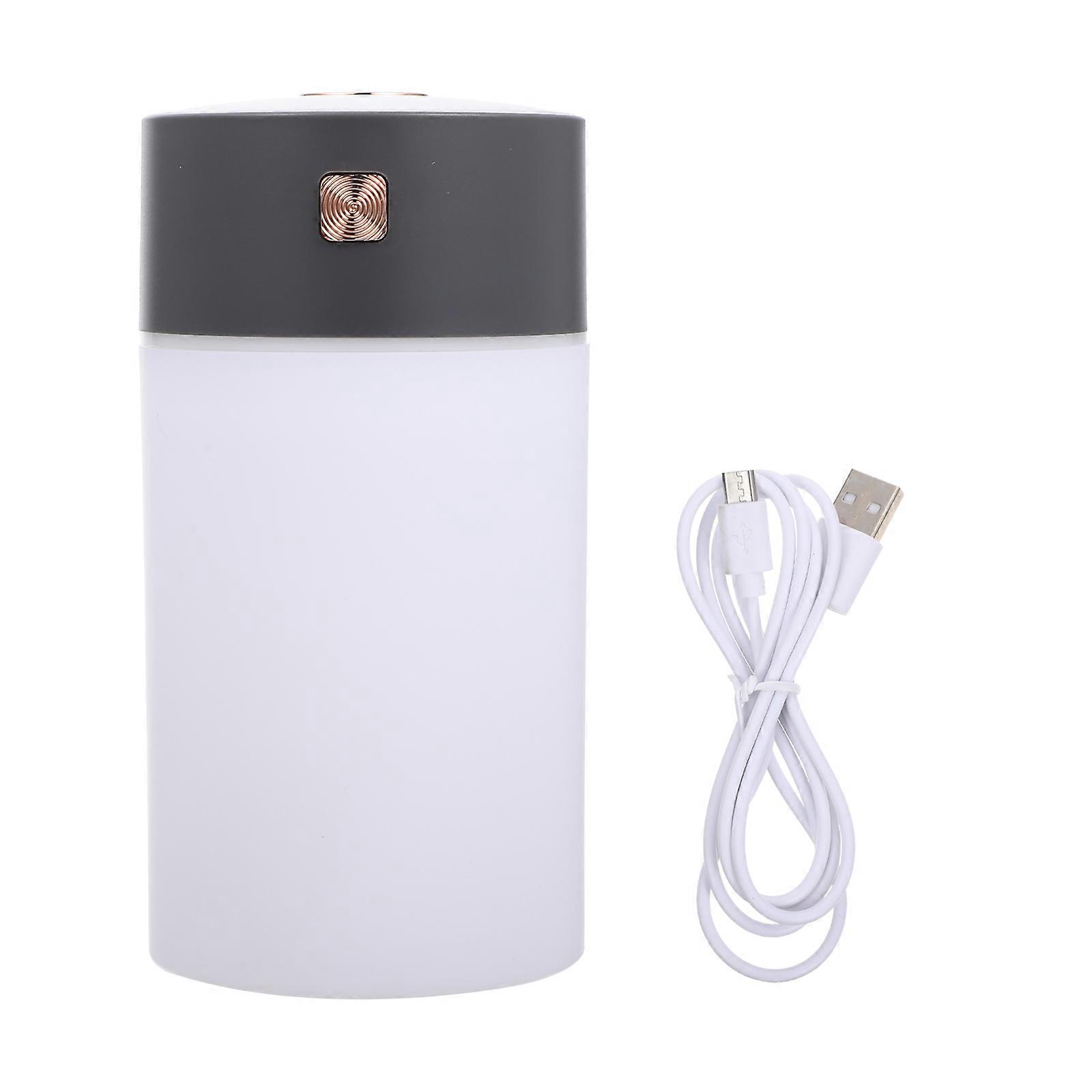 Creative Portable Car Humidifier with Automatic Power-Off for Office Use Grey 300ml Water Tank Capacity 1Set