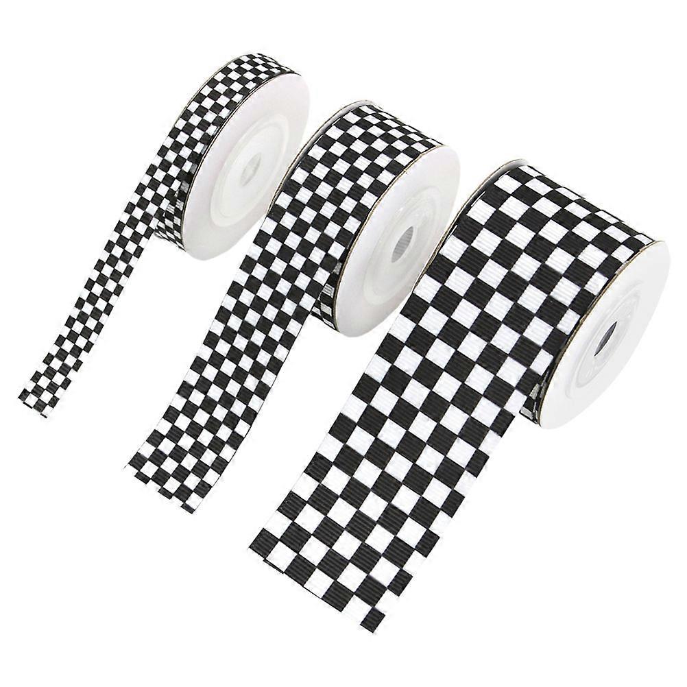 Wrapping Ribbon For Presents Packing Multi Color 450.00X2.20X0.10cm Soft Ribbon For Crafts 3 Rolls