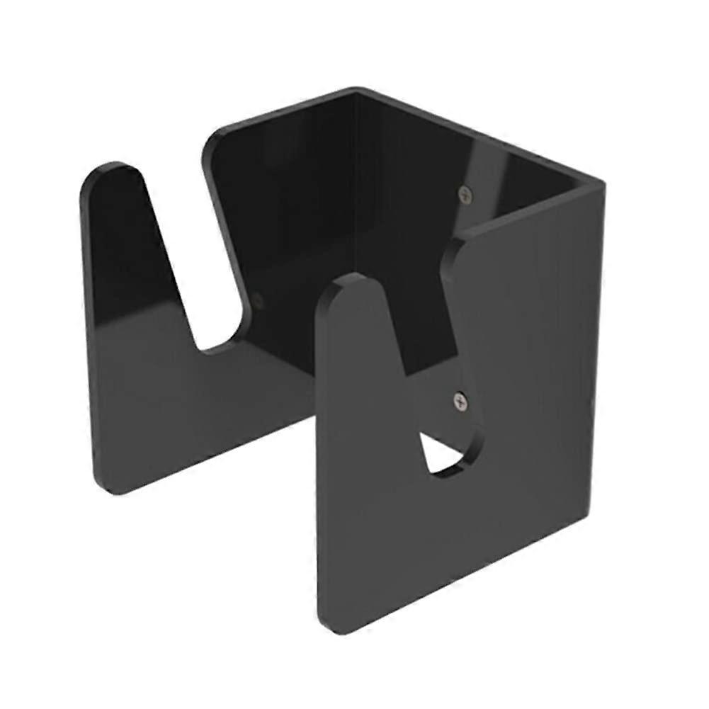 Skateboard Wall Mount Rack for Display and Storage, Compatible with Longboard and Skateboard Decks, Black Finish